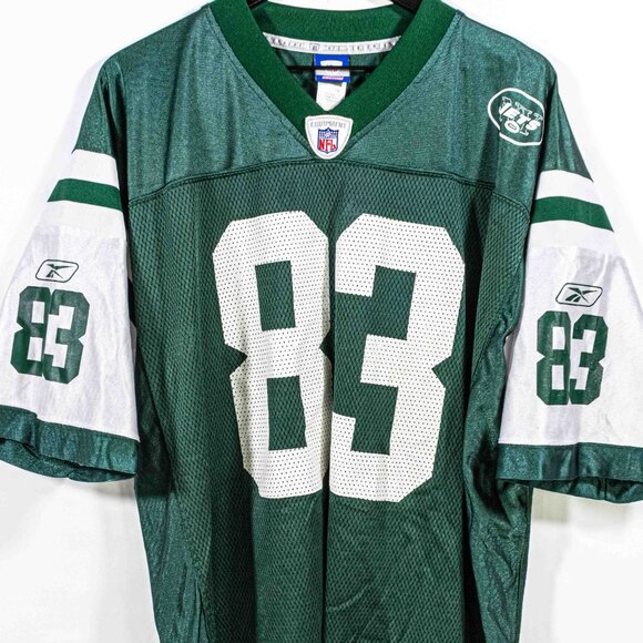 New York Jets Santana Moss #83 Reebok Jersey NFL Large Football - Picture 3 of 7